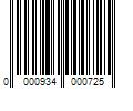 Barcode Image for UPC code 0000934000725