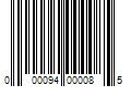 Barcode Image for UPC code 000094000085