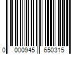 Barcode Image for UPC code 0000945650315