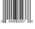 Barcode Image for UPC code 000098829378