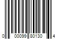 Barcode Image for UPC code 000099801304