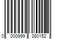 Barcode Image for UPC code 0000999380152