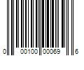 Barcode Image for UPC code 000100000696