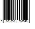 Barcode Image for UPC code 0001000008546