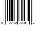 Barcode Image for UPC code 000100001853