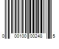 Barcode Image for UPC code 000100002485