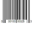 Barcode Image for UPC code 000100003253