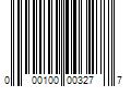 Barcode Image for UPC code 000100003277