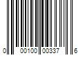 Barcode Image for UPC code 000100003376