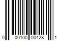 Barcode Image for UPC code 000100004281