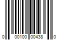 Barcode Image for UPC code 000100004380