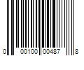 Barcode Image for UPC code 000100004878