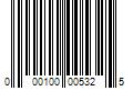 Barcode Image for UPC code 000100005325