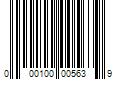 Barcode Image for UPC code 000100005639