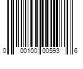 Barcode Image for UPC code 000100005936