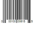 Barcode Image for UPC code 000100006155