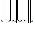 Barcode Image for UPC code 000100006186