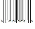 Barcode Image for UPC code 000100006339