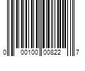 Barcode Image for UPC code 000100008227. Product Name: 