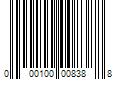 Barcode Image for UPC code 000100008388