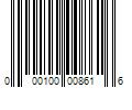 Barcode Image for UPC code 000100008616