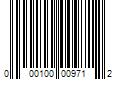 Barcode Image for UPC code 000100009712