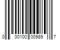 Barcode Image for UPC code 000100009897