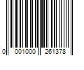 Barcode Image for UPC code 0001000261378