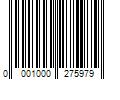 Barcode Image for UPC code 0001000275979