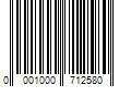 Barcode Image for UPC code 0001000712580