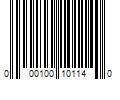 Barcode Image for UPC code 000100101140