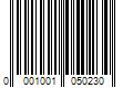 Barcode Image for UPC code 0001001050230