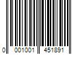 Barcode Image for UPC code 0001001451891