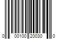 Barcode Image for UPC code 000100200300