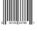 Barcode Image for UPC code 000100337891