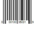 Barcode Image for UPC code 000100350319