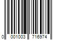 Barcode Image for UPC code 0001003716974