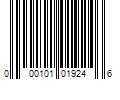 Barcode Image for UPC code 000101019246