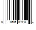 Barcode Image for UPC code 000101063584