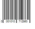 Barcode Image for UPC code 0001010712860