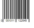 Barcode Image for UPC code 0001011122545