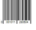 Barcode Image for UPC code 0001011280504