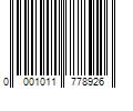 Barcode Image for UPC code 0001011778926