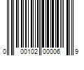 Barcode Image for UPC code 000102000069