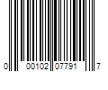 Barcode Image for UPC code 000102077917