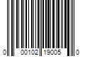 Barcode Image for UPC code 000102190050