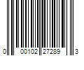 Barcode Image for UPC code 000102272893