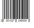 Barcode Image for UPC code 0001027245009