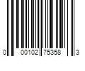 Barcode Image for UPC code 000102753583