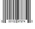 Barcode Image for UPC code 000102978740